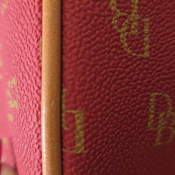 Dooney & Bourke Women's Loni Signature Logo Crossbody Bag Red/Tan NWOT - Picture 14 of 16